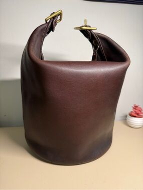 Vintage Coach XL Duffle Sac - Style 9085- Mahogany